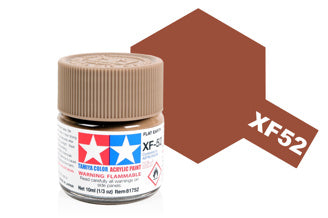 Tamiya - Acrylic Mini XF-52 Flat Earth - 81752 TAMIYA MINI ACRYLIC