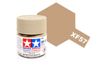 Tamiya - Acrylic Mini XF-57 Buff - 81757 TAMIYA MINI ACRYLIC