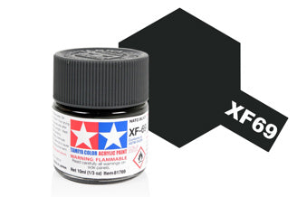 Tamiya - Acrylic Mini XF-69 NATO Black - 81769 TAMIYA MINI ACRYLIC