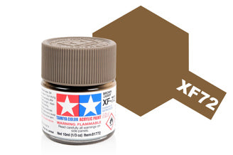 Tamiya - Acrylic Mini XF-72 Brown - 81772 TAMIYA MINI ACRYLIC