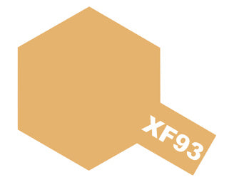 Tamiya - Acrylic Mini XF-93 Light Brown DAK 1942 - 81793 TAMIYA MINI ACRYLIC