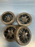 Yokomo - 1/10 Car Wheels and tyres 4pcs