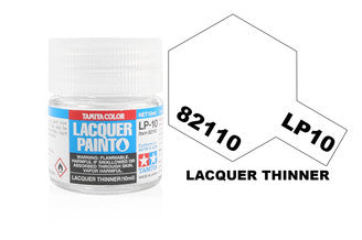 Tamiya - LP-10 Lacquer Thinner (10ml) - 82110 TAMIYA LP PAINT