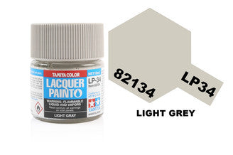 Tamiya - LP-34 Light Grey - 82134 TAMIYA LP PAINT