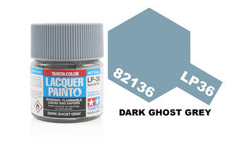 Tamiya - LP-36 Dark Ghost Grey - 82136 TAMIYA LP PAINT
