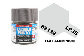 Tamiya - LP-38 Flat Aluminium - 82138 TAMIYA LP PAINT