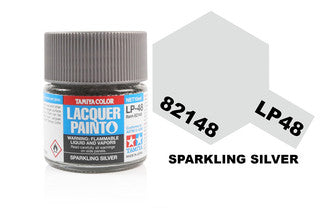Tamiya - LP-48 Sparkling Silver - 82148 TAMIYA LP PAINT