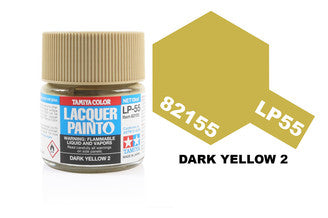 Tamiya - LP-55 Dark Yellow 2 - 82155 TAMIYA LP PAINT