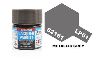 Tamiya - LP-61 Metallic Grey - 82161 TAMIYA LP PAINT