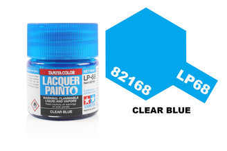 Tamiya - LP-68 Clear Blue - 82168 TAMIYA LP PAINT