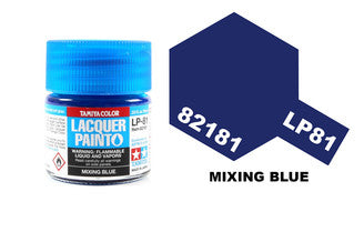 Tamiya - LP-81 Mixing Blue - 82181 TAMIYA LP PAINT