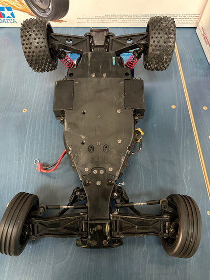 Used - TAMIYA 58697  - RC ASTUTE 2022 (TD2) - 1/10 Pro RC 2WD BUGGY PINK/BLUE(Comes with Motor & ESC - Needs Radio, Servo, Battery, Charger & ESC)