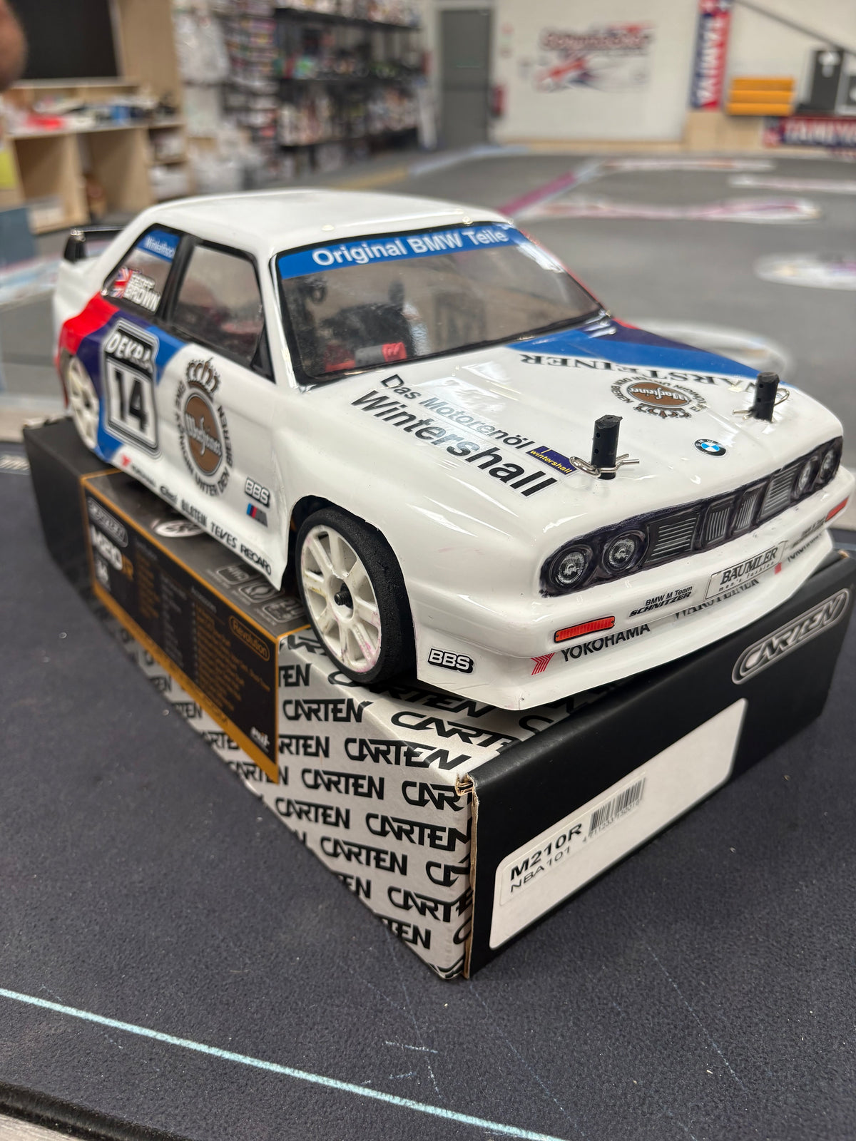 Carten M210R ready to race - just add charger and radio set to complete