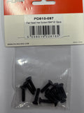 PD RACING SPARES - 1/10TH TK10 & TR10 - Flat Head Hex Screw HM4*18 12pcs - PD810-097