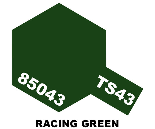 TAMIYA - TS SPRAY PAINT - Ts-43 Racing Green
