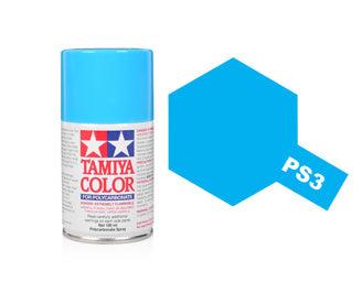 TAMIYA PS 1 TO 62 POLYCARBONATE RC BODY SPRAY PAINT - 100ML - ALL COLOUR LISTING