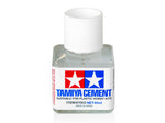TAMIYA - 87003 LIQUID CEMENT - MODEL KIT GLUE - 40ML WITH BRUSH CAP