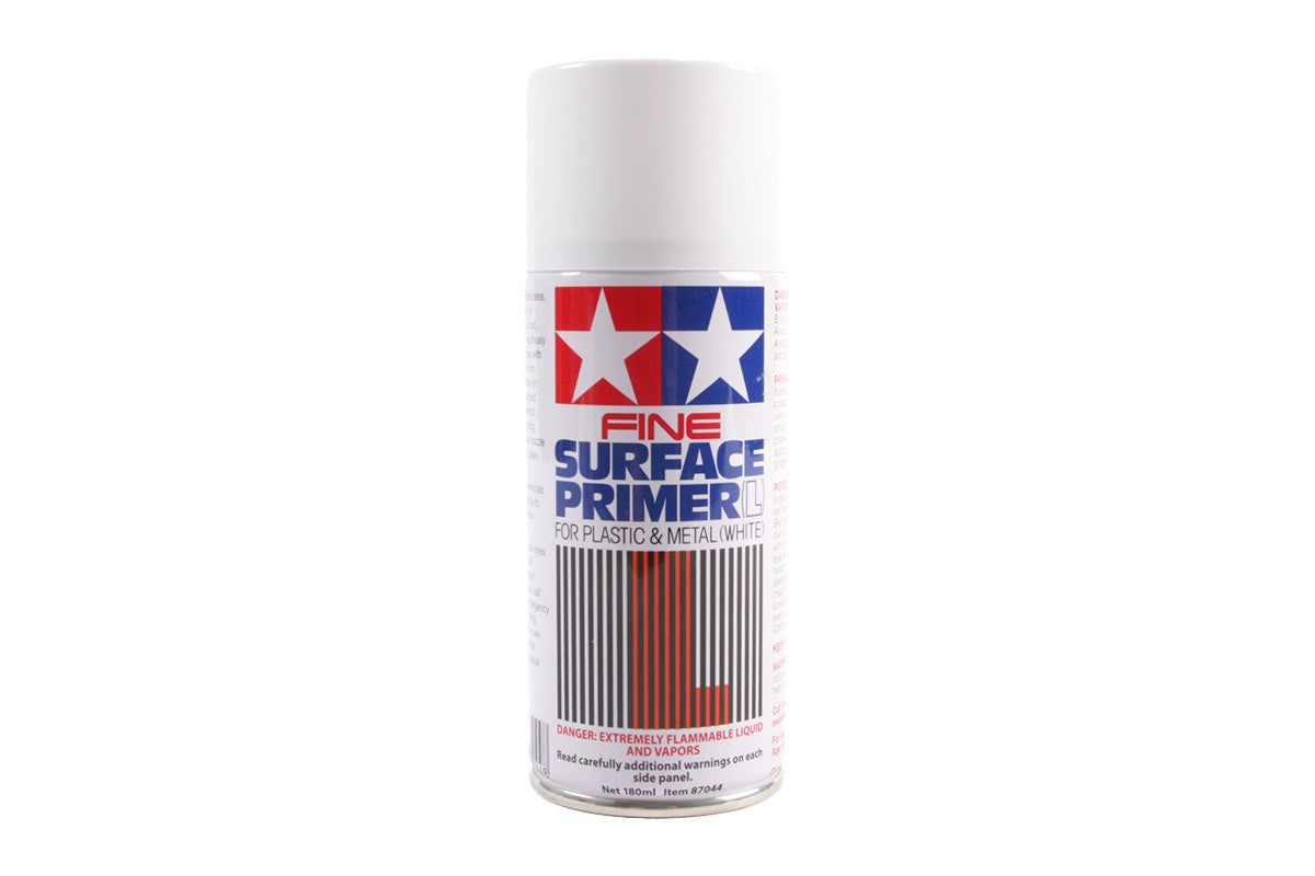 TAMIYA - Fine Surface Primer LARGE Spray Can White - 87044