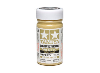 Tamiya - Texture Paint Grit Light Sand - 87110 TAMIYA MINI ACRYLIC