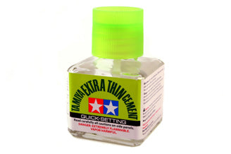 Tamiya - Extra Thin Cement Quick Setting 40ml - 87182 TAMIYA TOOLS & ACCES