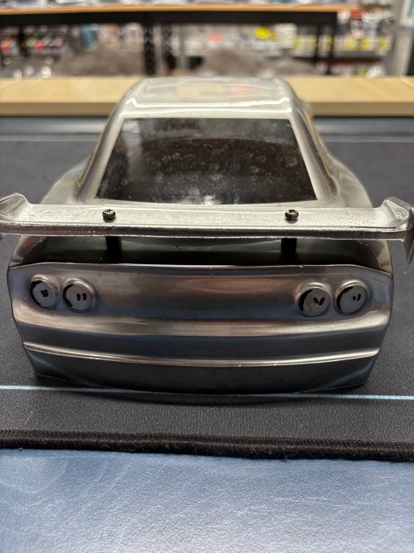 1/12 Nissan Skyline Body - Anodised Silver GT12 Supastox Body 205mm wheelbase by 160 wide