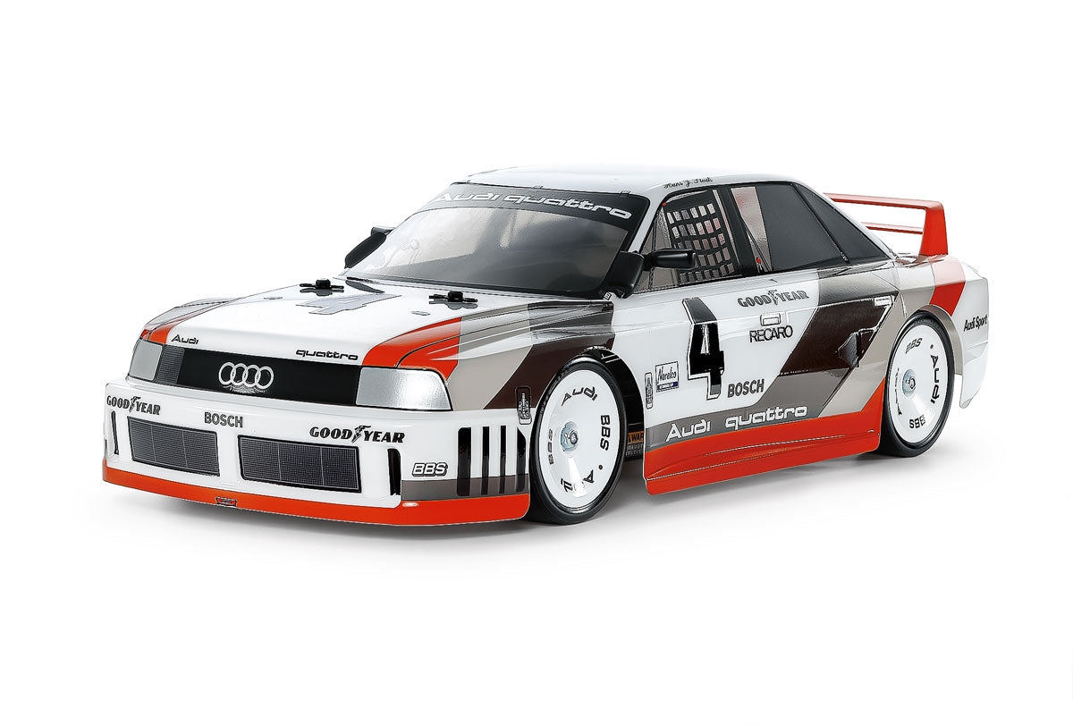 TAMIYA 58744 - (BACK ORDERED) Audi 90 Quattro Racing 4WD 1/10 TOURING CAR (TT02) (INC'S MOTOR & ESC ONLY)