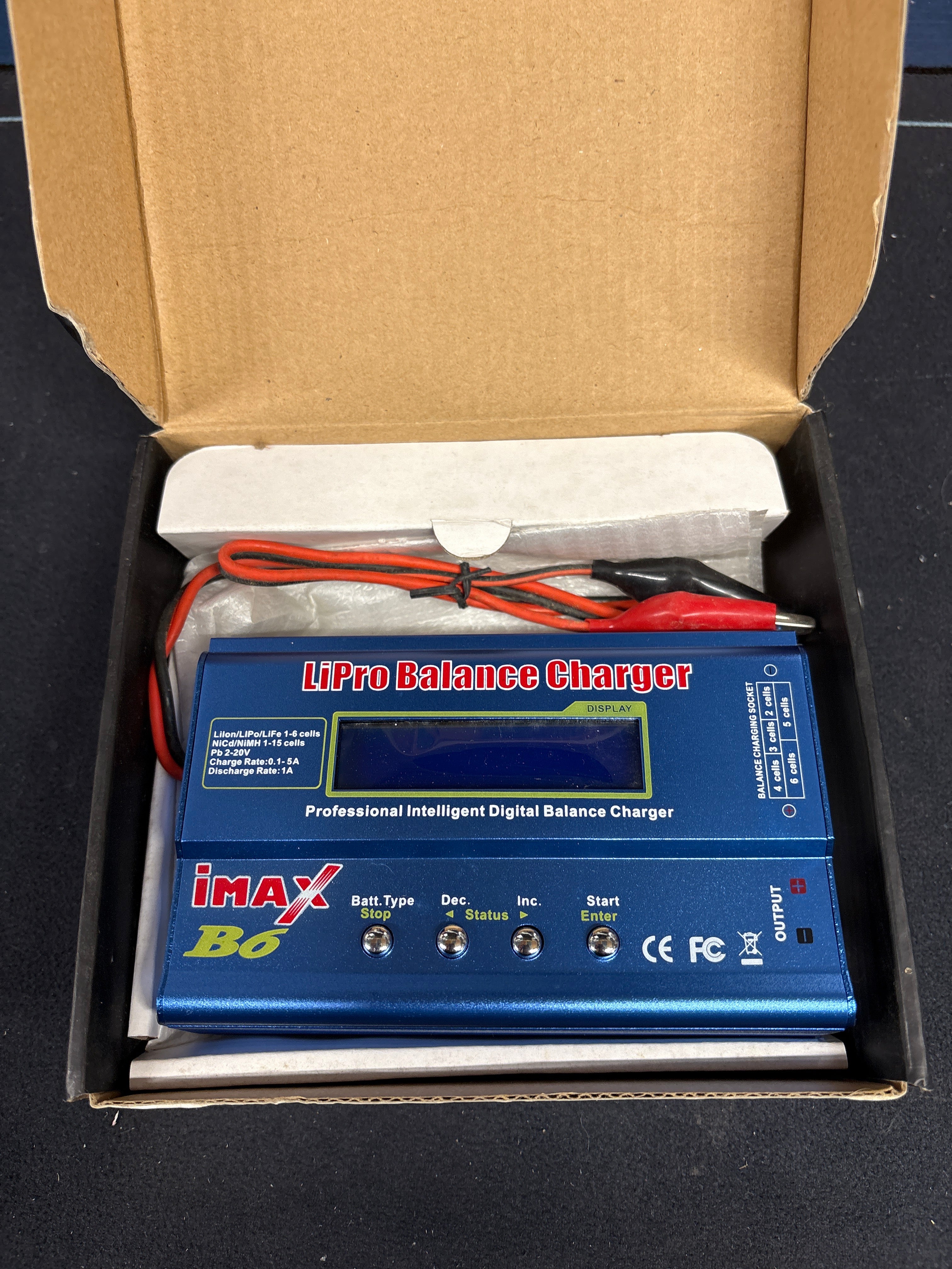 Used - IMAX RC battery charger (12v used with box)