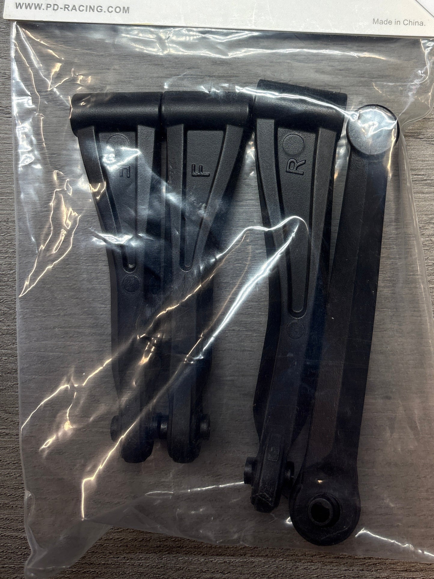 PD RACING SPARES - 1/10TH TK10 & TR10 - Front & Rear Upper Arms 2PCS - PD861-009