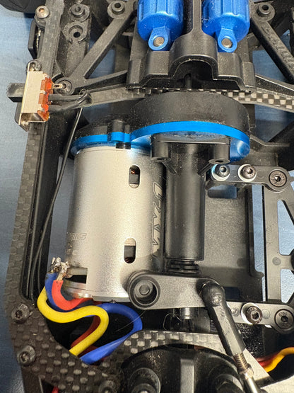 Tamiya - 58681 (Nearly New) RC Formula E Gen2 1/10 4wd Car TC01 (with upgrades and unpainted body - Brushless 10.5T Motor & M-tronics ESC Included)