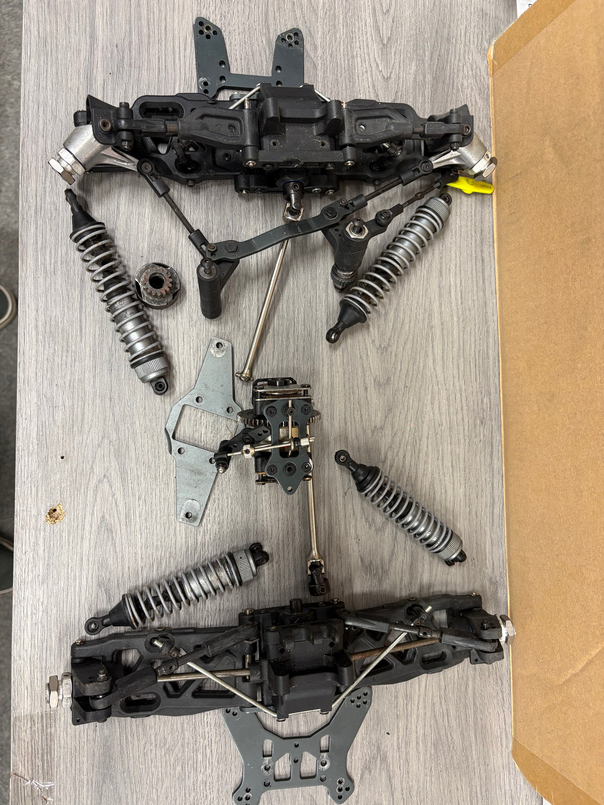 Used - 1/8 Cen Racing Buggy Components - Project Car