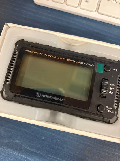 Used - HOBBYWING MULTIFUNCTION LCD - with box, manual and cables