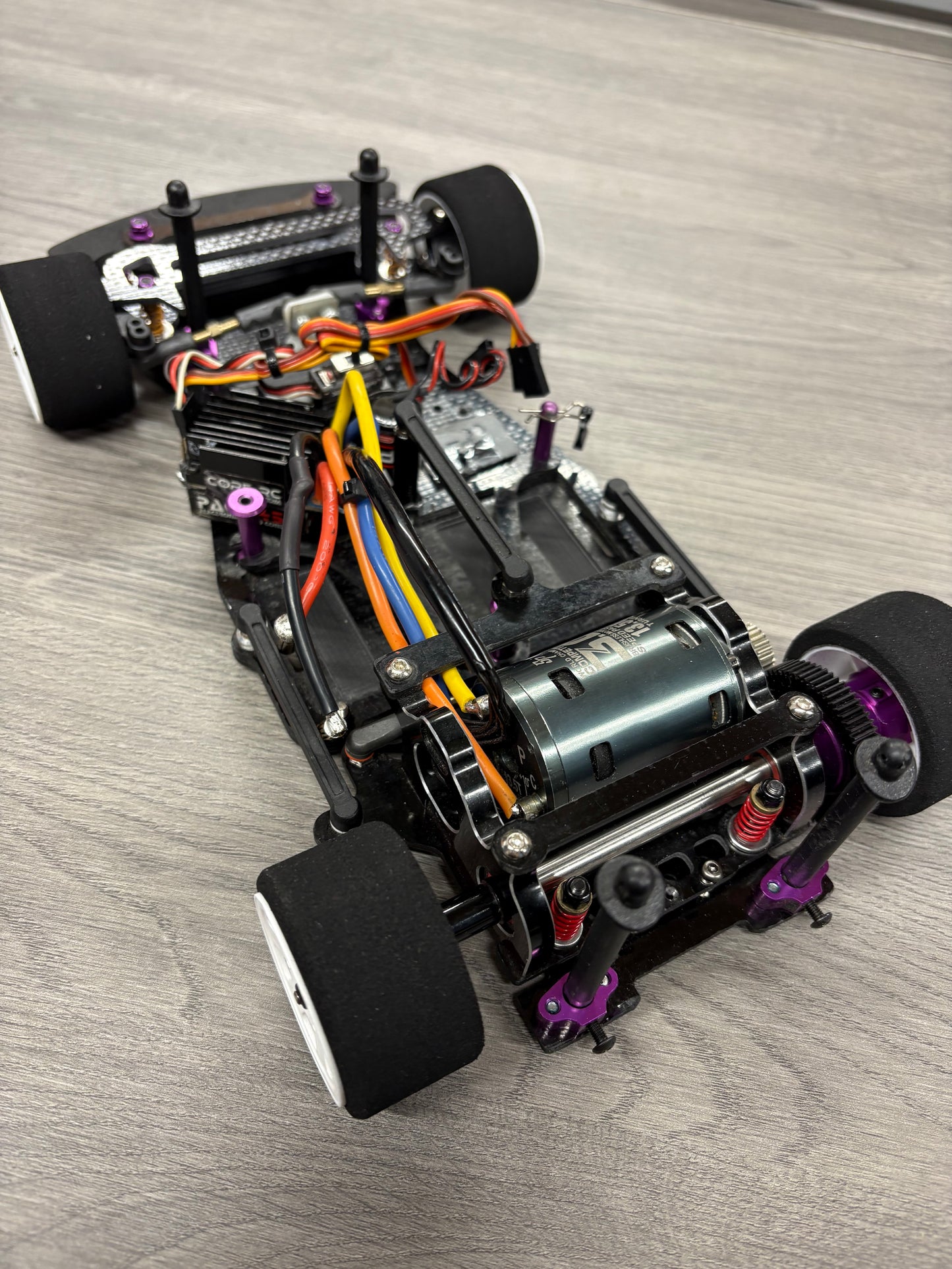 Schumacher Supastox GT12 1/12 RC Car - fully refurbished (13.5T Brushless system, micro servo, new body & tyres - just add an 1S Lipo, radio and charger to complete)