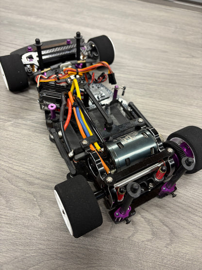 Schumacher Supastox GT12 1/12 RC Car - fully refurbished (13.5T Brushless system, micro servo, new body & tyres - just add an 1S Lipo, radio and charger to complete)