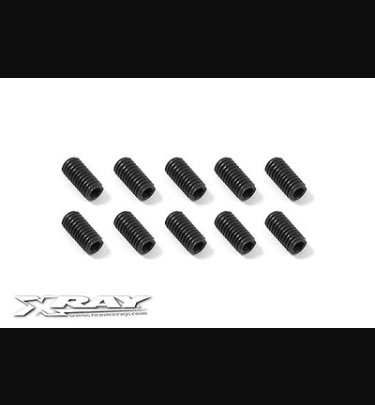 Xray - Xray Spare Parts HEX SCREW SB M3x6 (10) - XR901306