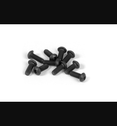 Xray - Xray Spare Parts HEX SCREW SH M2.5x6 (10) - XR902256