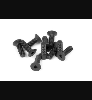 Xray - Xray Spare Parts HEX SCREW SFH M2.5x8 (10) - XR903258
