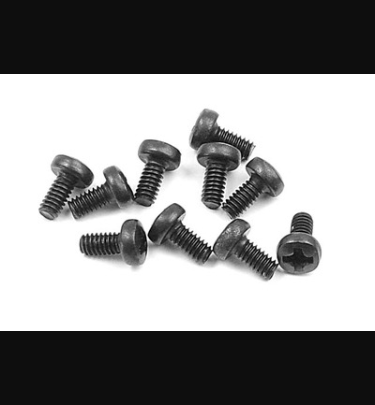 Xray - Xray Spare Parts SCREW PHILLIPS 2x4 (10) - XR907204