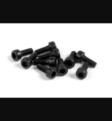 Xray - Xray Spare Parts HEX SCREW SOCKET HEAD CAP M3x8 (10) - XR908308