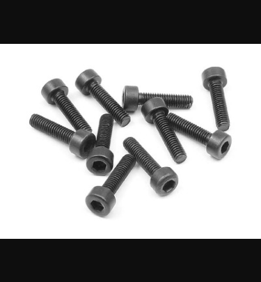 Xray - Xray Spare Parts HEX SCREW SOCKET HEAD CAP M3x12 (10) - XR908312