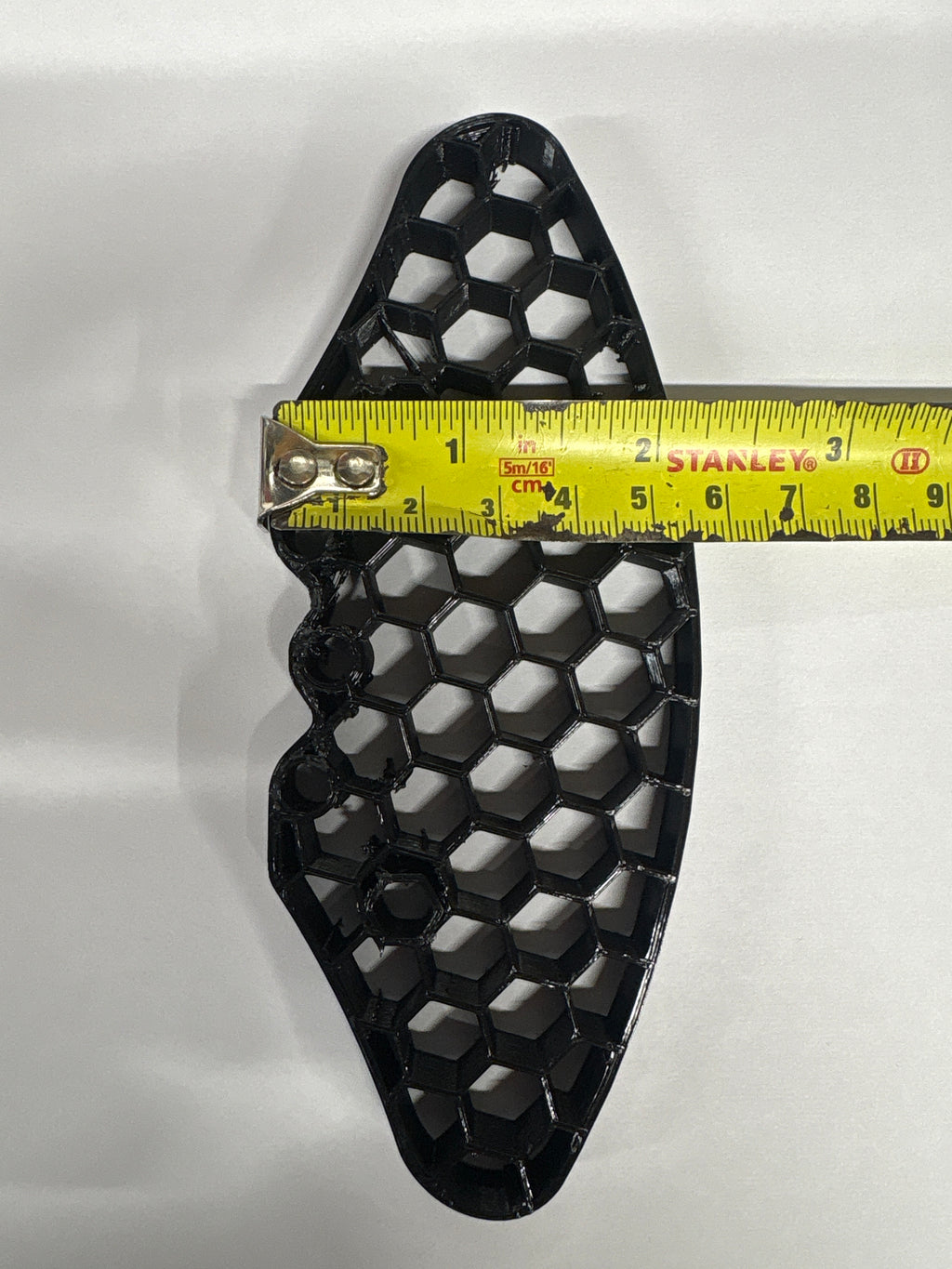 3D printed flexi bumper - Carten / Louise T410 - 1cm Thick x 14.5 Wide x 5.5cm deep (Medium) low profile Touring Car Light Weight