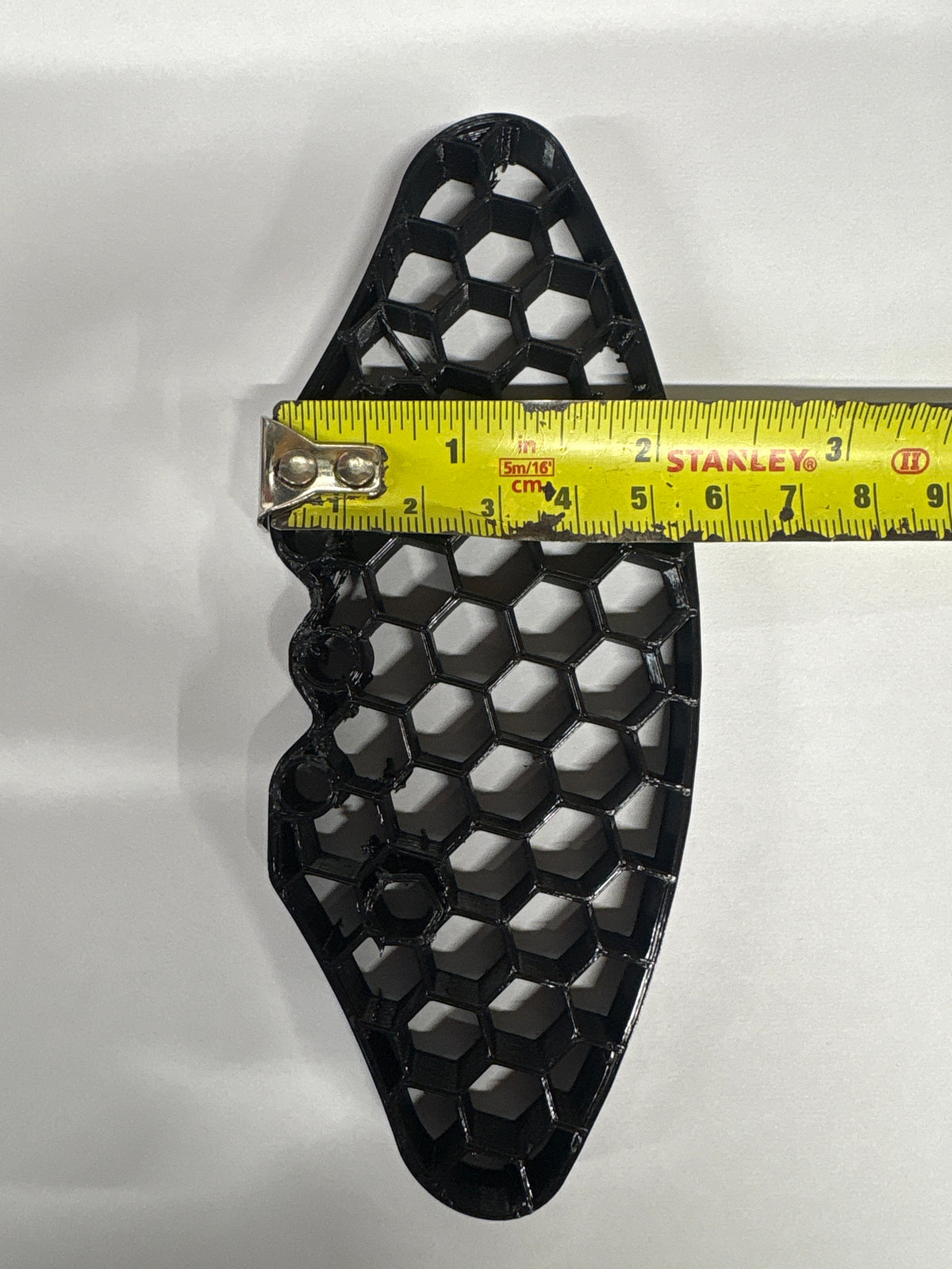 3D printed flexi bumper - Carten / Louise T410 - 1cm Thick x 14.5 Wide x 5.5cm deep (Medium) low profile Touring Car Light Weight