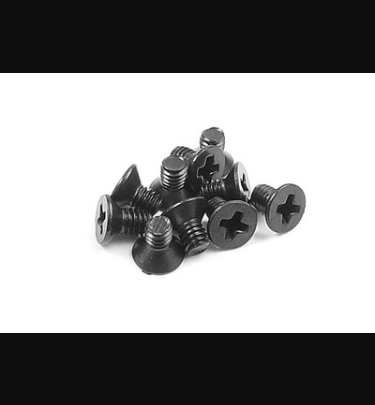 Xray - Xray Spare Parts SCREW PHILLIPS M 2.5x4 (10) - XR910254