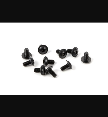 Xray - Xray Spare Parts HEX SCREW FLANGED SH M4x8 (10) - XR911408
