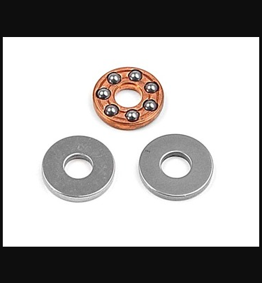 Xray - Xray Spare Parts CARBIDE BALL-BEARING AXIAL F3-8 3x8x3.5 - V2 - XR930138