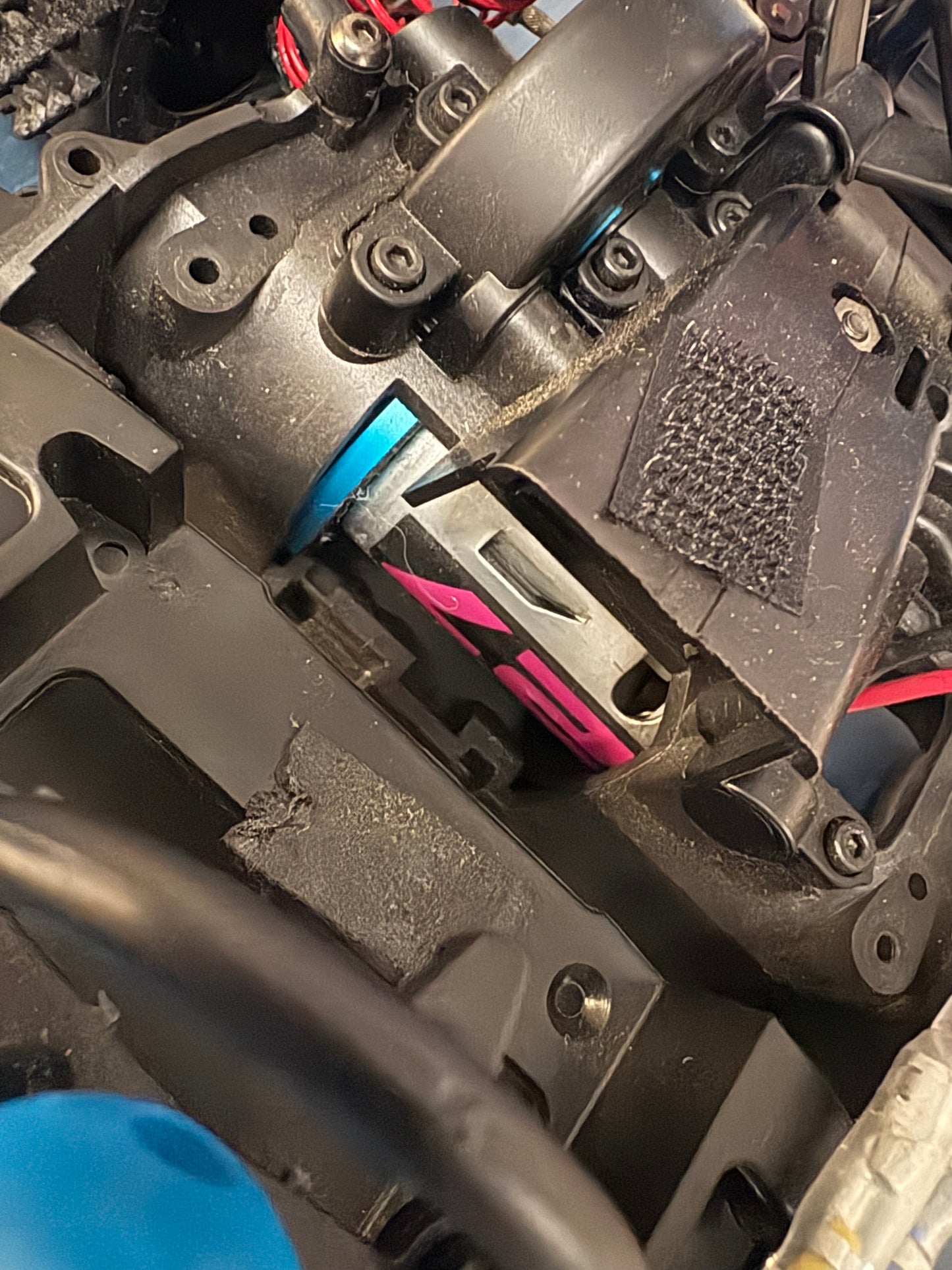 Used - TAMIYA 58697  - RC ASTUTE 2022 (TD2) - 1/10 Pro RC 2WD BUGGY PINK/BLUE(Comes with Motor & ESC - Needs Radio, Servo, Battery, Charger & ESC)