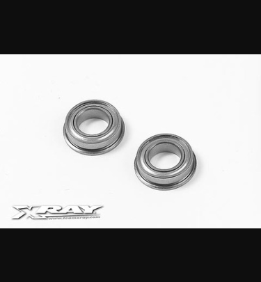 Xray - Xray Spare Parts BALL-BEARING 8x14x4 FLANGED - STEEL SEALED - OIL (2) - XR950814