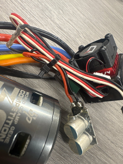 (#4) Tested/Used - Hobbywing Quicrun 10BL60 ESC 60Amp Brushless & Speed Passion Comp 3.0 17.5T Combo (ideal for 1/10 Cars)