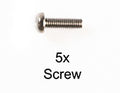 Tamiya - 2.6X10 Binding Screw Bk(5Pc)58447 - 9804394 TAMIYA SPARES