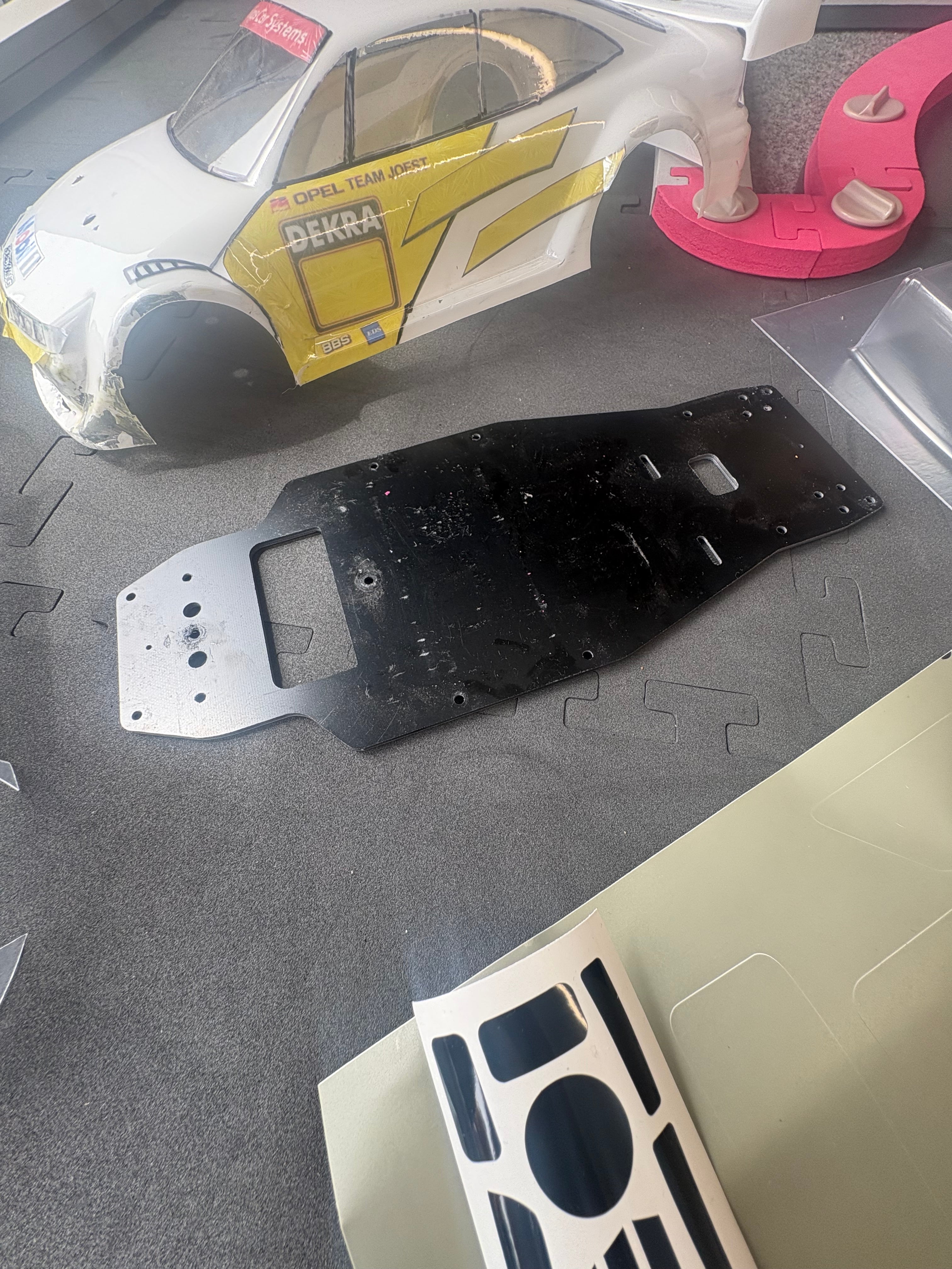 Kamtec - Mini Racer Pro GT12 1/12 Racer (Brushed & 1S Lipo - Just add Radio & Charger to Complete) (includes a Hot Hatch Body & Chassis