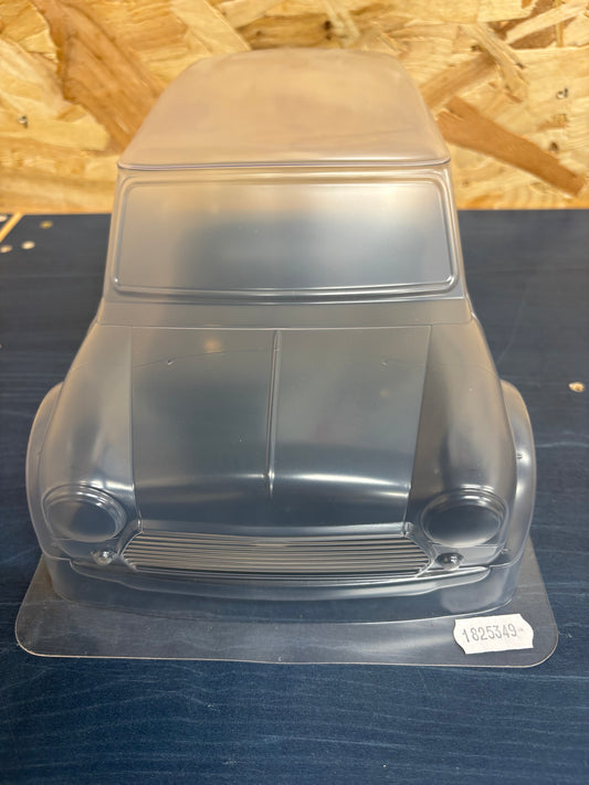 Tamiya - Official Mini Cooper Racing Clear Body - 210mm Wheelbase - 1825349 (No Stickers - Body Mould Only)